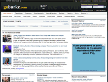 Tablet Screenshot of goburke.com